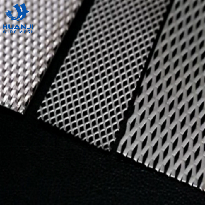 Manufacturer Wholesale Rhombus Aluminum Expanded Mesh Protective Mesh Ditch Leaf Protective Expanded Metal Mesh