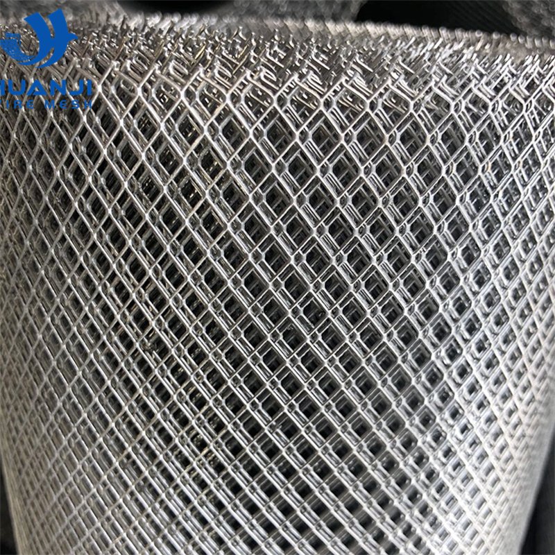 Manufacturer Wholesale Rhombus Aluminum Expanded Mesh Protective Mesh Ditch Leaf Protective Expanded Metal Mesh