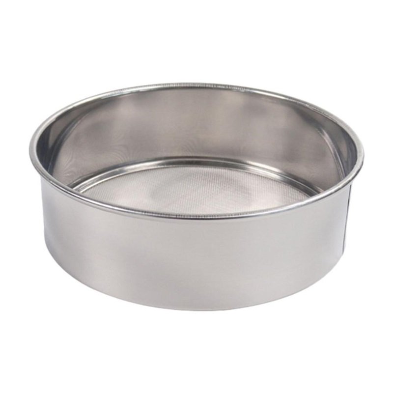 Stainless steel sieve sample powder flour sand garden soil grain filter woven wire cloth