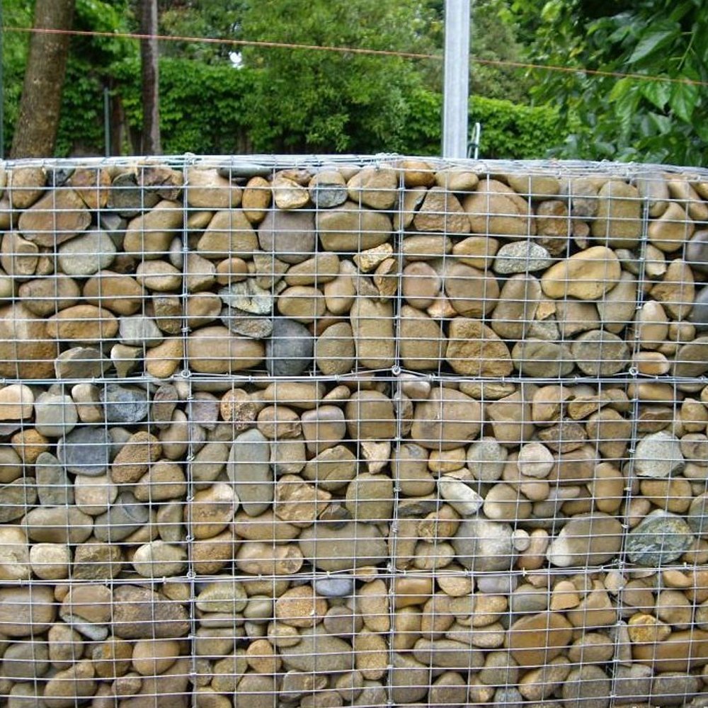 Electric Welding Gabion Steel Wire Mesh Panel for Construction and Engineering Applications
