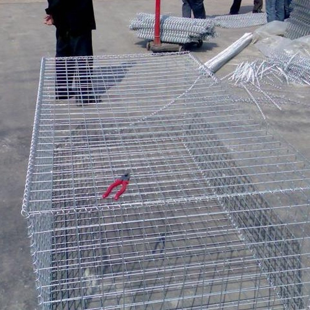 Electric Welding Gabion Steel Wire Mesh Panel for Construction and Engineering Applications
