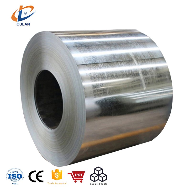 Factory price EN 10346 DX51D+AZ 0.15~2.0*750~1350mm GL Hot-dipped galvalume steel coil for cold forming