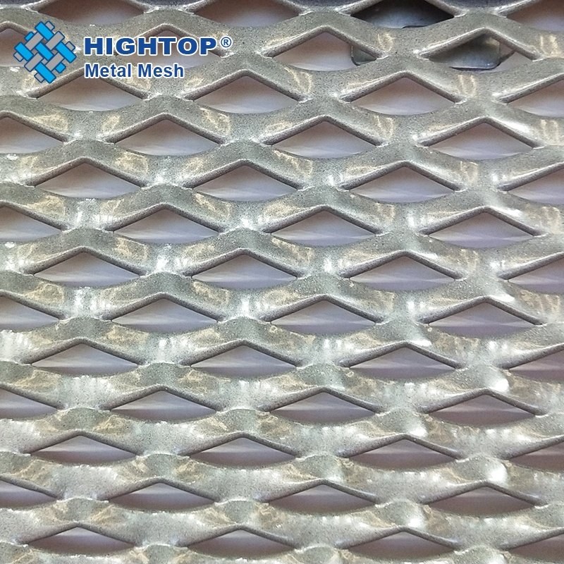 Stainless Steel Mild Steel Aluminum Diamond Stretched Flattened/Raised Expanded Metal Wire Mesh Plate Panels Sheets