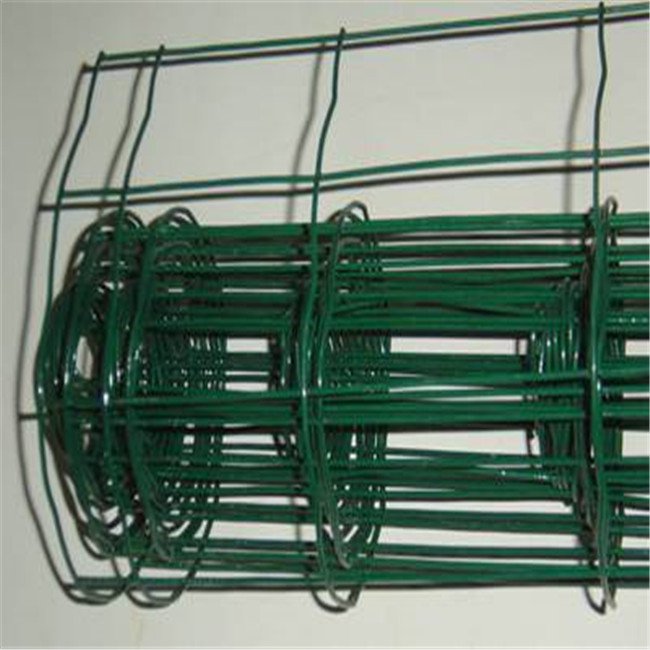 Farm Green Color PVC Coated 50x50mm mesh opening Euro Holland Welded Wire Mesh fence for Chile