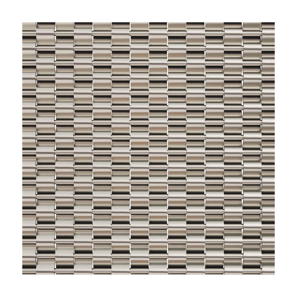 2024 New Decorative Aluminum Cladding Metal Facade Panel Brass Decorative Wire Mesh For Cabinet Doors