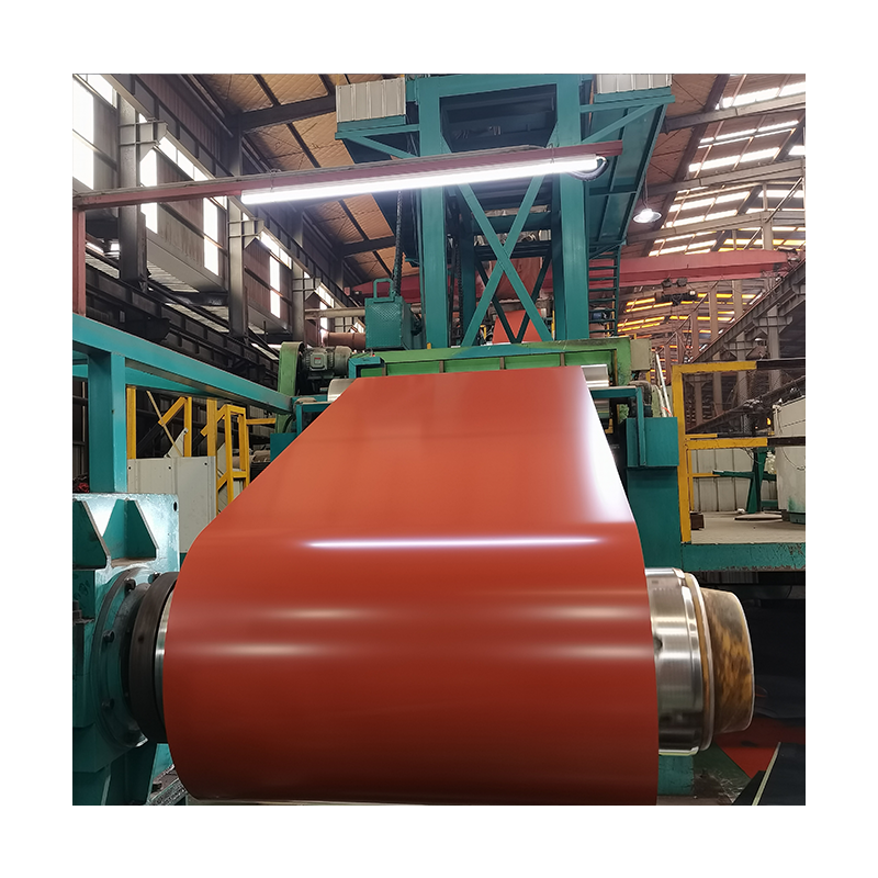 Quality unique red ppgi prepainted galvanized steel coil printed binzhou ppgi sheet 0.3 mm iron coil in china