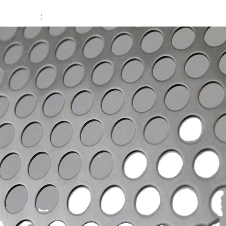 Perforated Sheet Mesh Fence Sheet Panel Aluminum Sale High Strength Decorative Perforated Metal China Silver Air Filters AOFU,JS