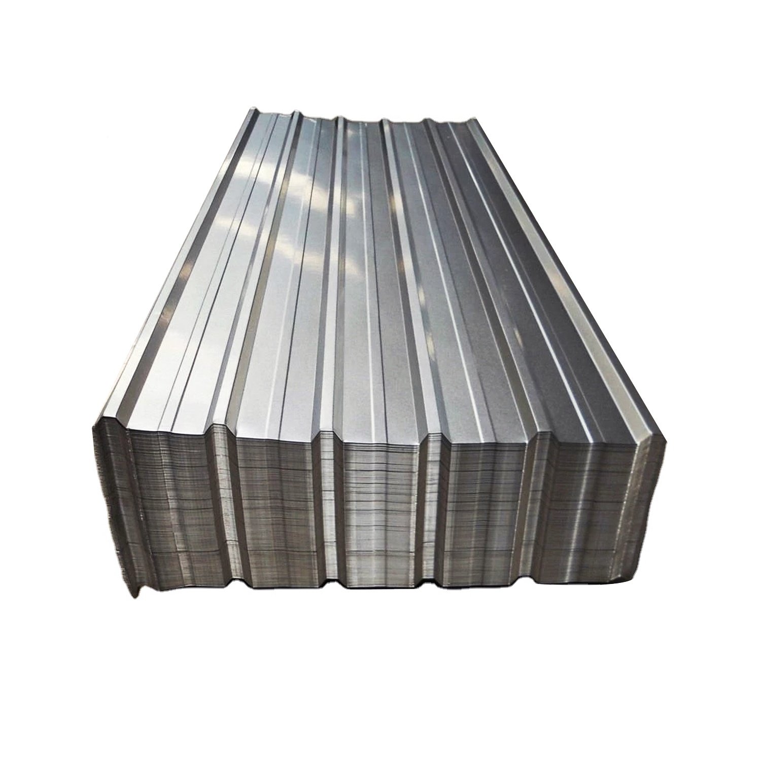 Factory 0.3mm Zinc Galvanized Corrugated Steel Iron Roofing Tole Sheets Ghana House Cutting Bending Welding Services Included