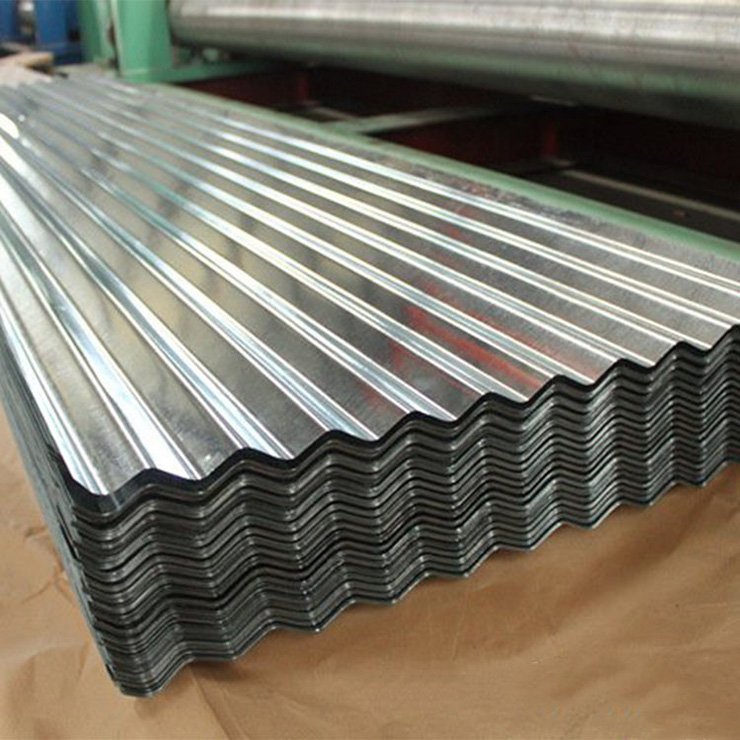 Corrugated Galvanized Steel Sheet 4mm Metal Zinc Roof Panel Steel Siding
