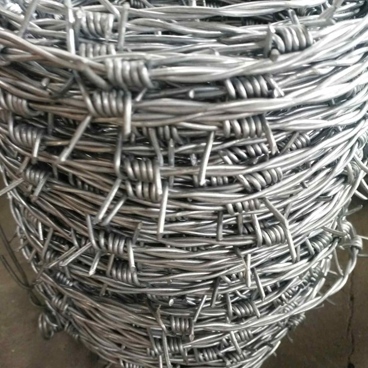Factory Direct High Quality 2.2MM Galvanized Double Strand Barbed Wire for Fencing Iron & Steel 5mm 2.5mm 8mm Coils Available