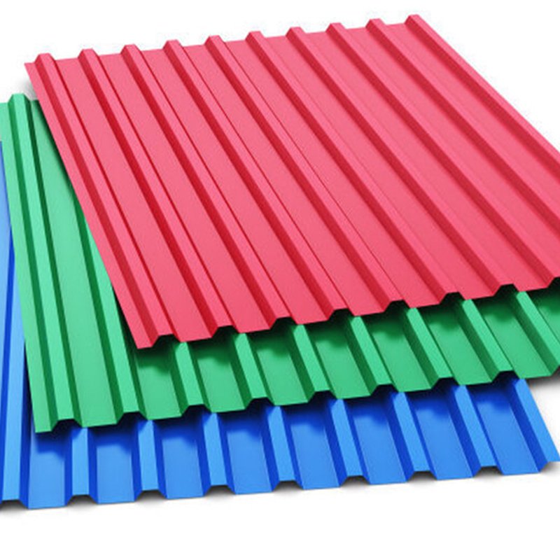 Red Anti-Time Roof with Color-Coated Finish Galvanized Corrugated Sheet and Zinc Sandwich Panel Sheet Steel Plate Roofing