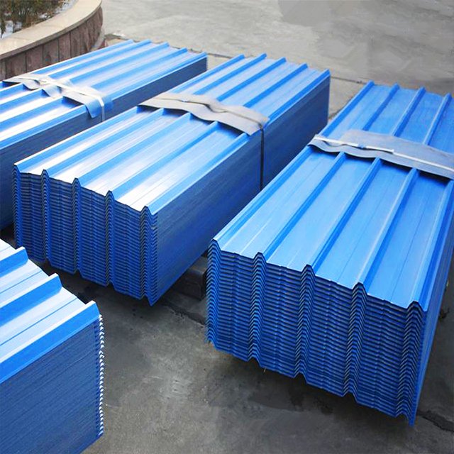2024 new SDJL Color coated colorful roof steel tiles galvanized roofing 28 gauge corrugated steel metal zinc tile roof sheet