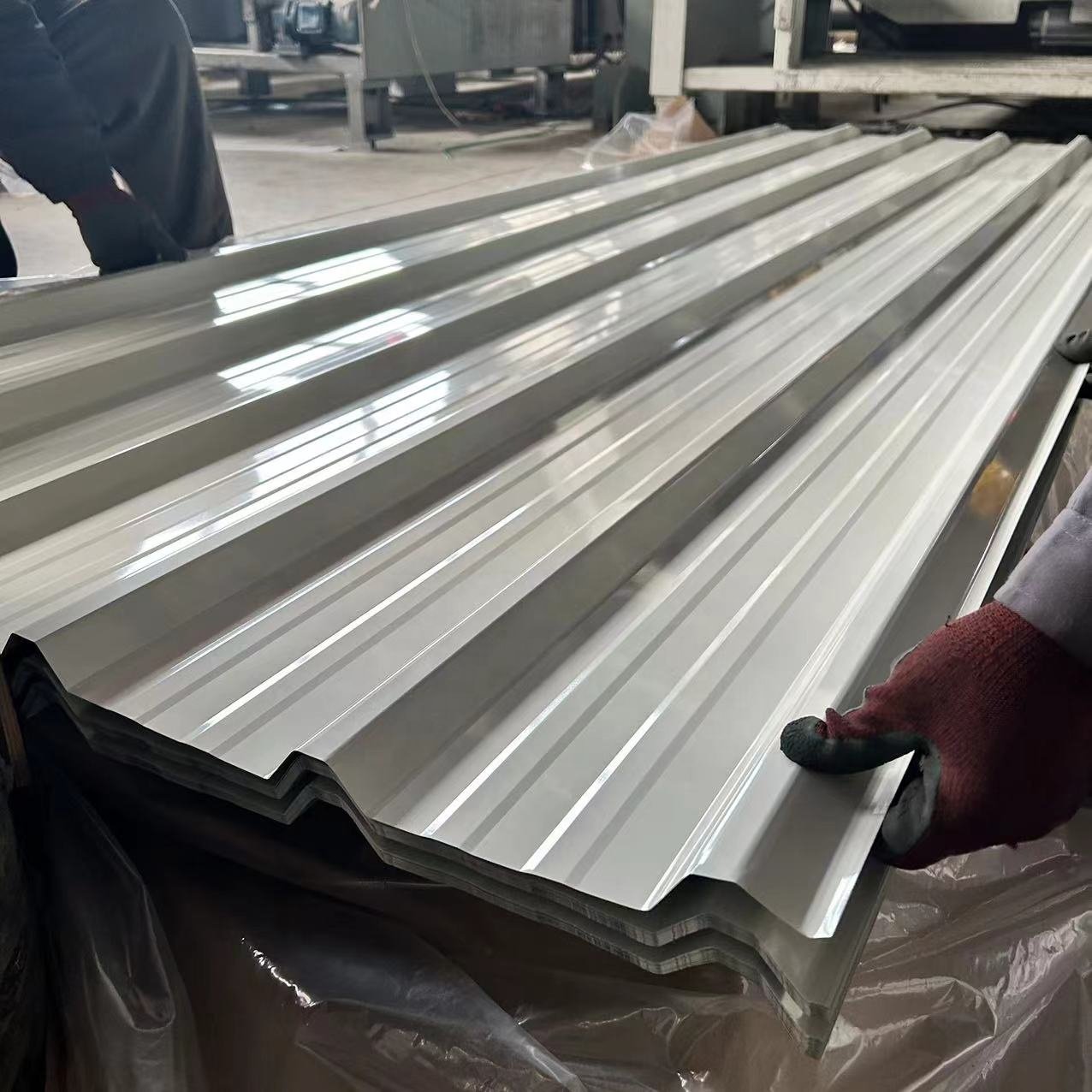 High Quality Roofing Sheet Color Coated Corrugated Steel Plate Z90 Z275 Color Coated Corrugated Steel Roofing Sheet