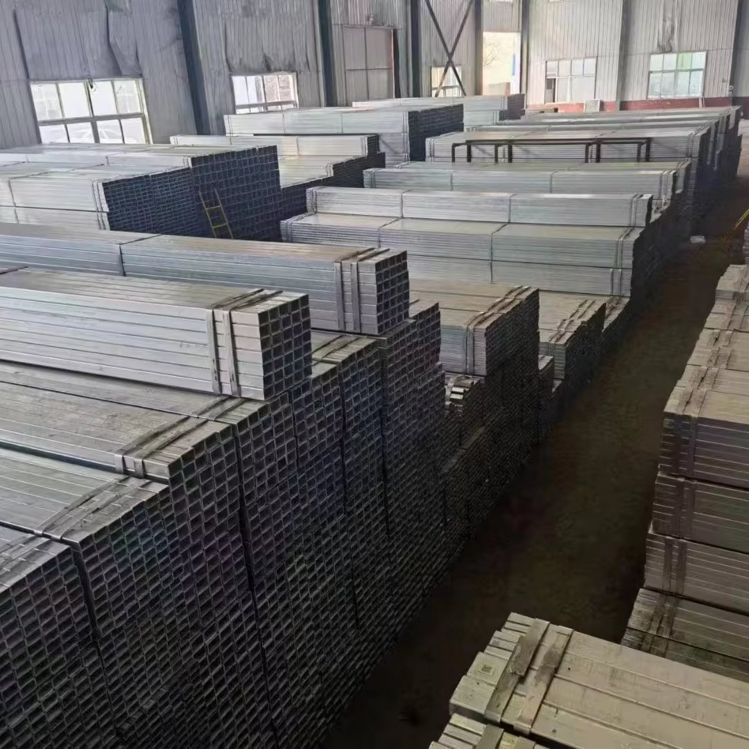 Chimney pipe galvanized steel pipe 4inch zinc aluminum magnesium Rectangular tube square steel pipe for greenhouses