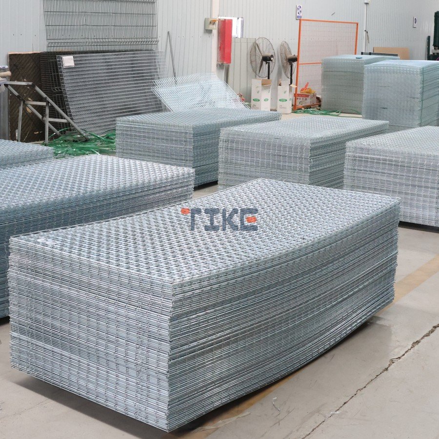2.5m galvanised welded wire mesh panels for construction