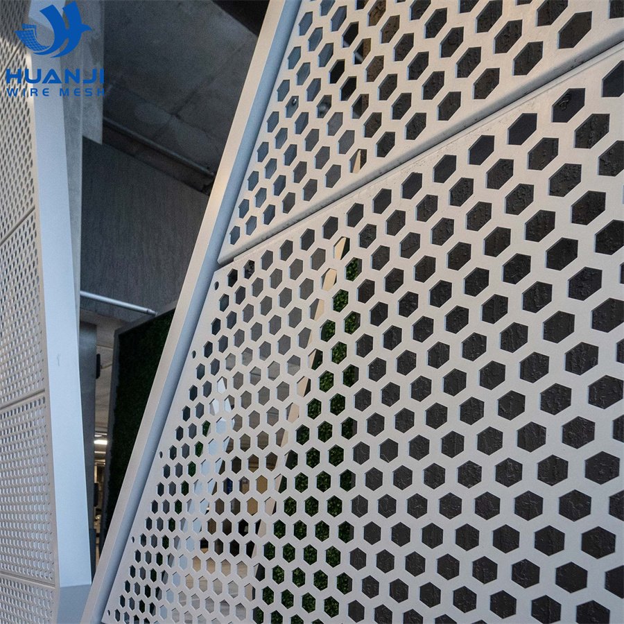 Perforated Metal Mesh Sheet Aluminum Round Hole Manufacturers Perforated Metal Mesh Sheet