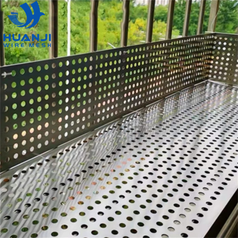 Perforated Metal Mesh Sheet Aluminum Round Hole Manufacturers Perforated Metal Mesh Sheet