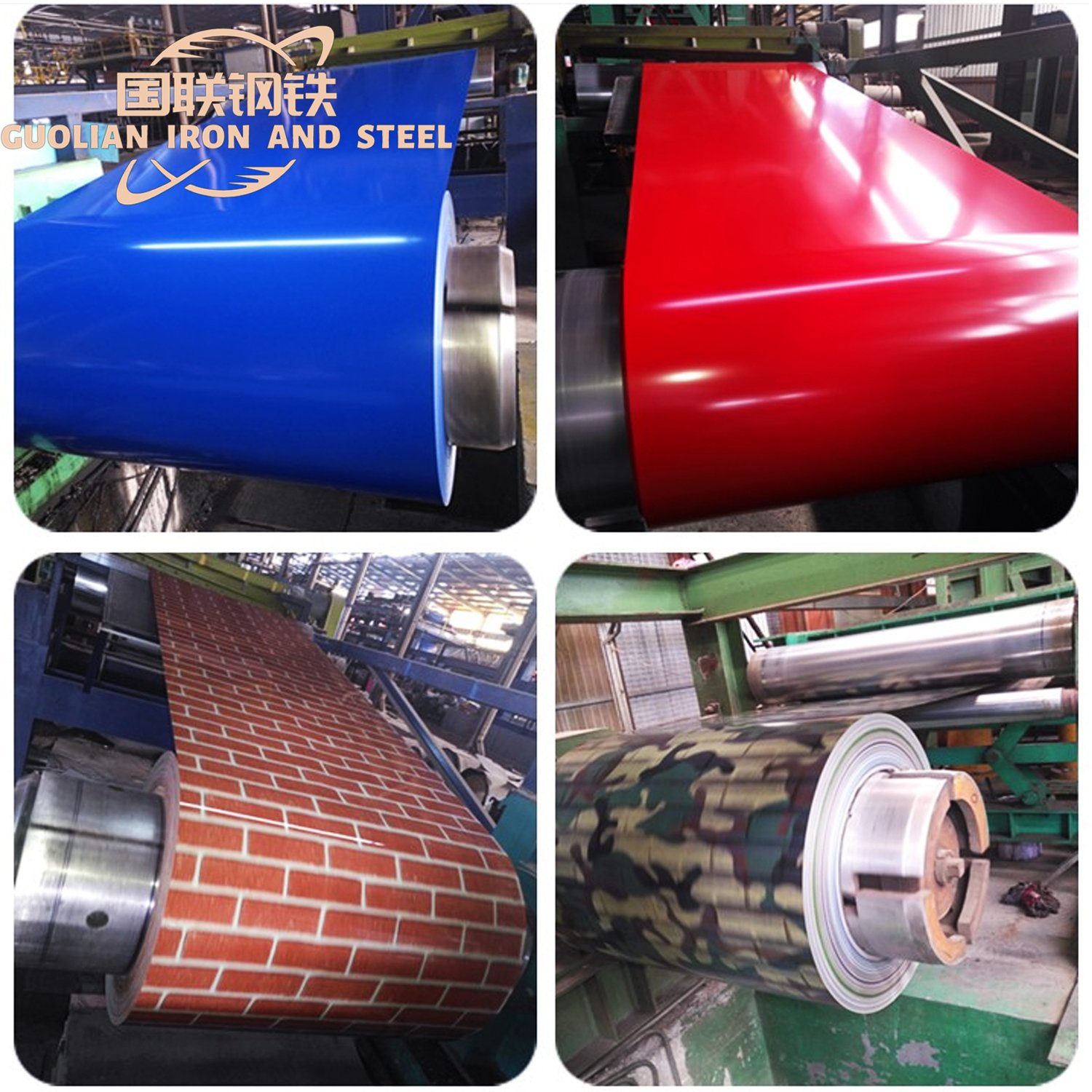 Factory price hot selling PPGI steel coils RAL customized DX51D/SPCC/DC01 color coating steel coils for making roofing sheet