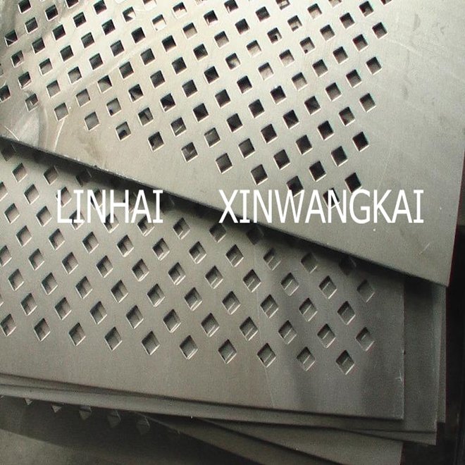 Building aluminum wall perforated metal mesh