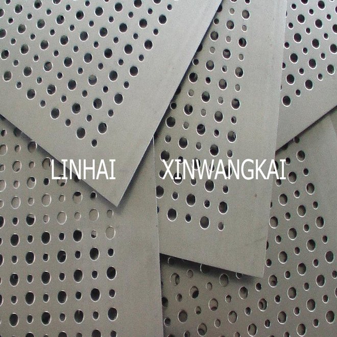 Building aluminum wall perforated metal mesh