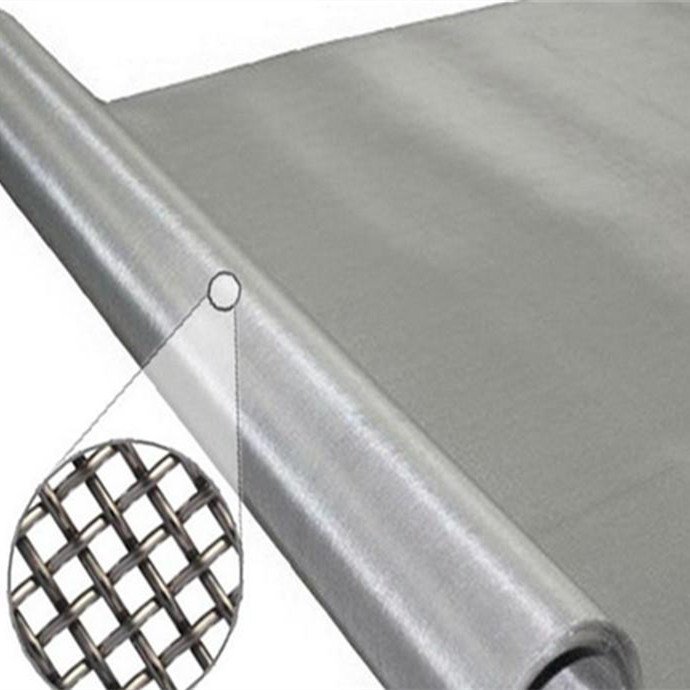80/100/150/200/300/400 Micron Filter Cloth Stainless Steel Woven Wire Mesh