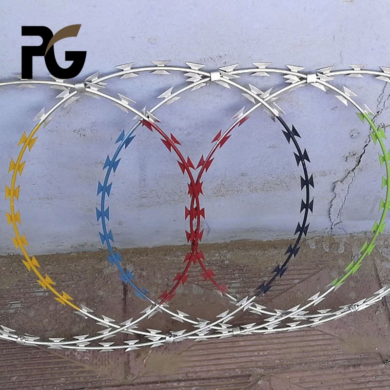 Cbt 65 Razor Galvan Blade Fencing Wire Barbed Concertina Wire