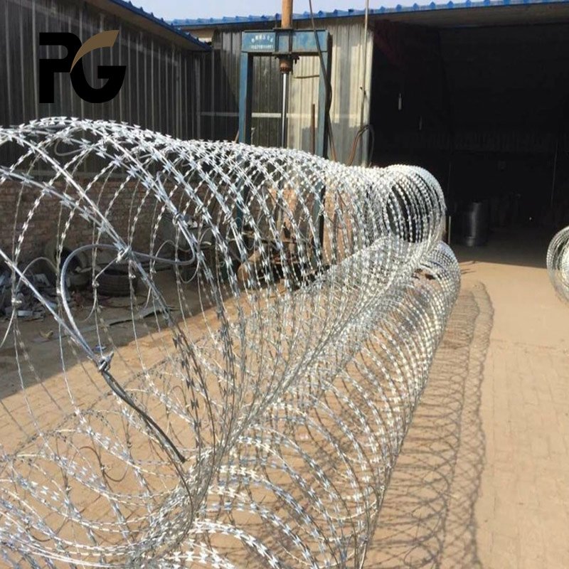 Cbt 65 Razor Galvan Blade Fencing Wire Barbed Concertina Wire