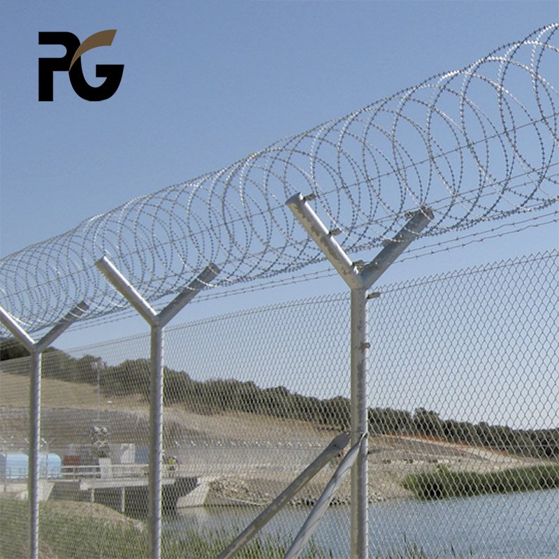 Cbt 65 Razor Galvan Blade Fencing Wire Barbed Concertina Wire