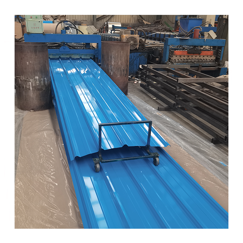 Color Coated Corrugated sheet Ppgi Steel Roof Metal Roofing Sheet Galvanized Roofing plate