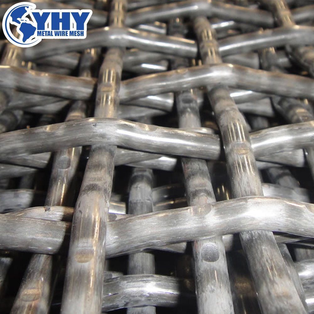 High endurance 65Mn Steel Wire vibrating mine screen mesh