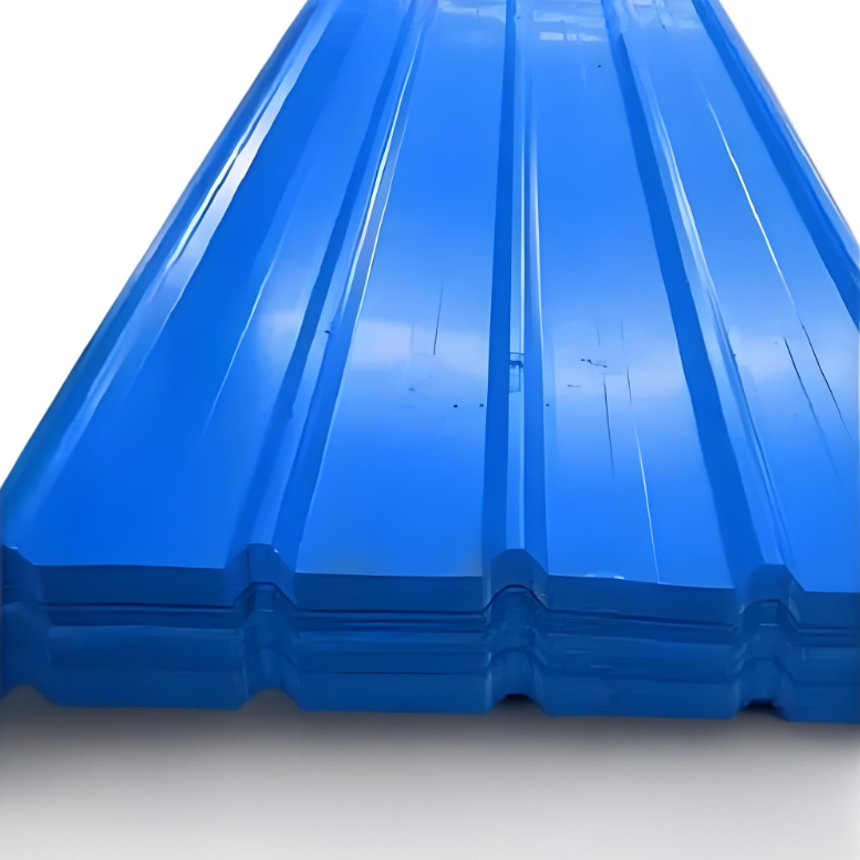 Roofing with corrugated board DX51D DX52D DX53D Custom color size 0.27mm