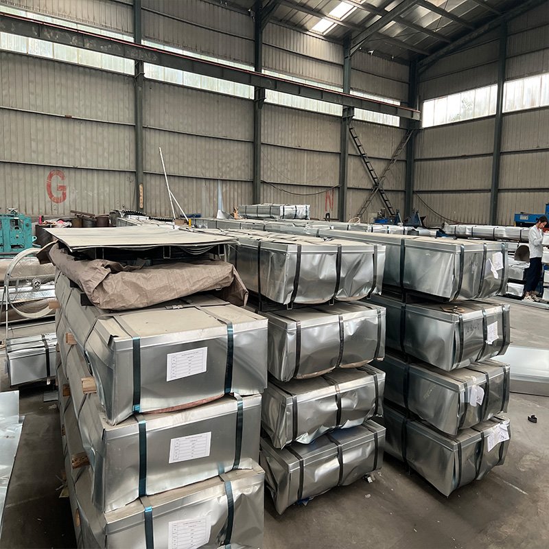 galvanized hot deeped color coated corrugated steel sheet roofing sheet 6mm decking bwg28