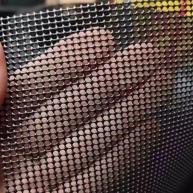 SS304 SS316 Security Window Screen with Aluminum Frame Insect Screen Stainless Steel Wire Safe Anti-Theft Metal Mesh Steal Proof