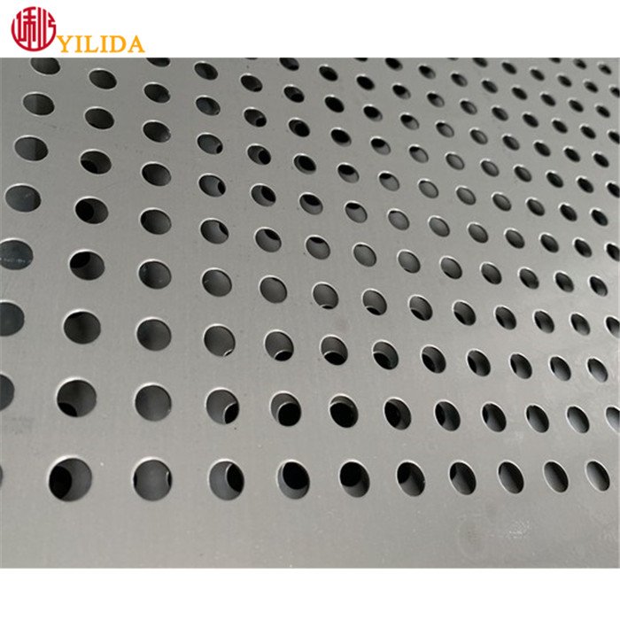 Factory of Q235 Decorative Mild Steel Metal Perforated Mesh Sheet