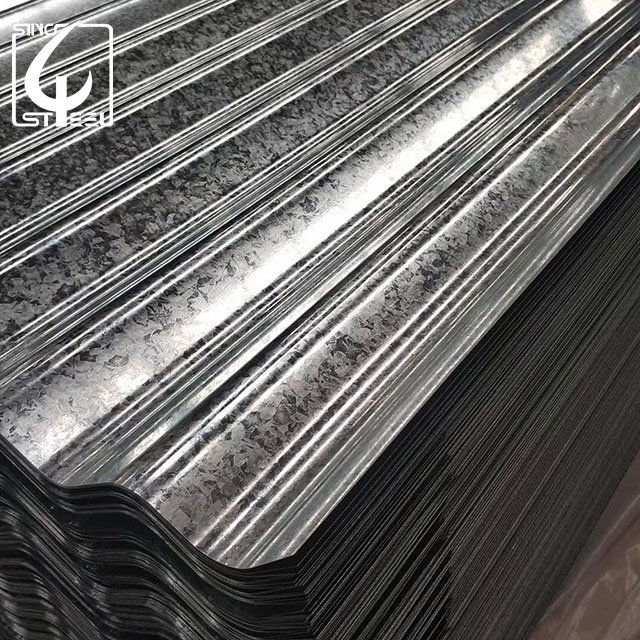 Cheap 0.14mm roofing sheet BHUSHAN BWG 34 corrugated galvanized steel sheets