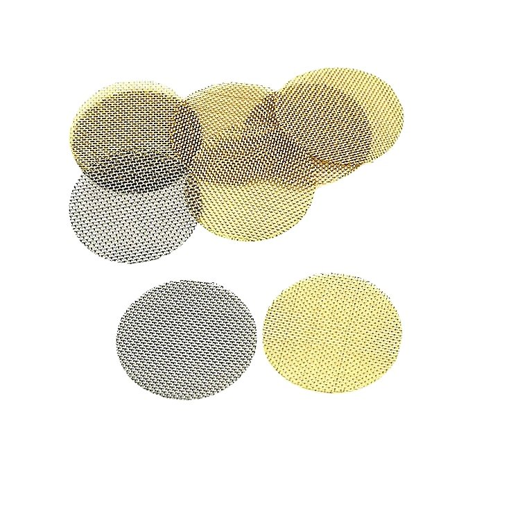 10mm 14.8mm 15mm 19mm 20mm stainless steel wire mesh silver smoking pipe filter screen brass pipe screens