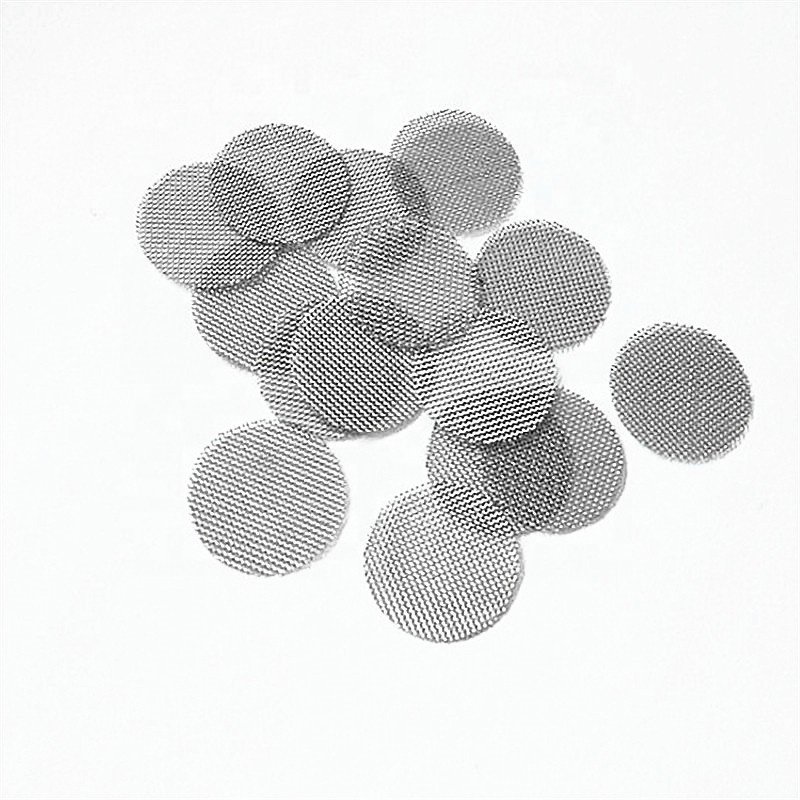 10mm 14.8mm 15mm 19mm 20mm stainless steel wire mesh silver smoking pipe filter screen brass pipe screens