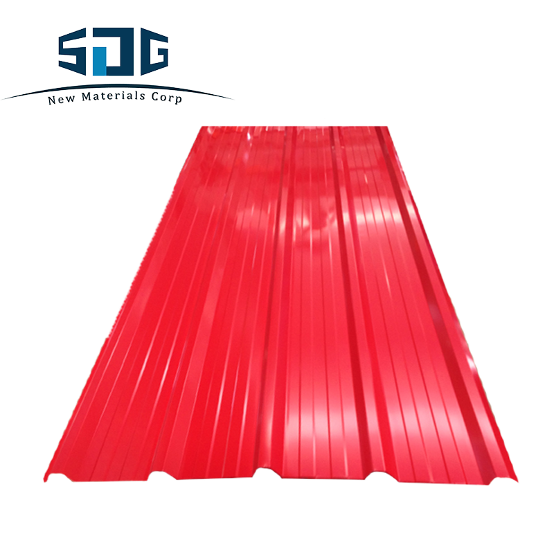 Metal Roof Galvanized Prepainted Color Coated Corrugated Steel Sheets Trapezoid Roofing Sheets