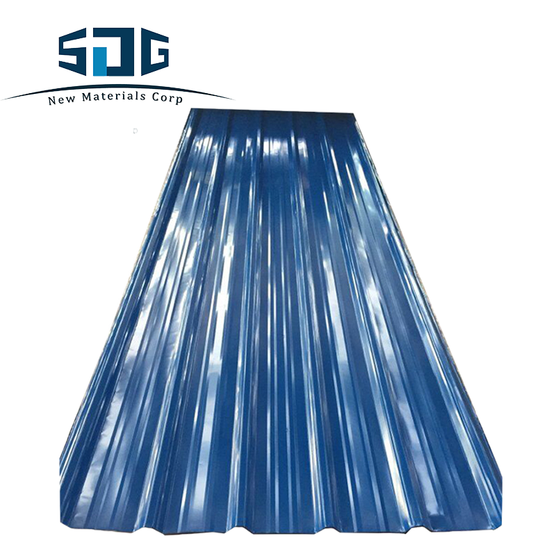Metal Roof Galvanized Prepainted Color Coated Corrugated Steel Sheets Trapezoid Roofing Sheets