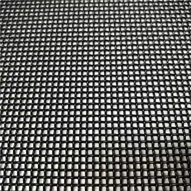 Black coated anti-theft security stainless steel King Kong wire mesh window door mosquito net fly screen in CHINA