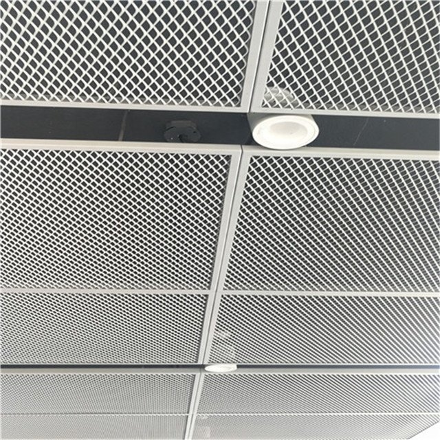 Aluminium Grid Mesh Expanded Metal Mesh Ceiling Panel