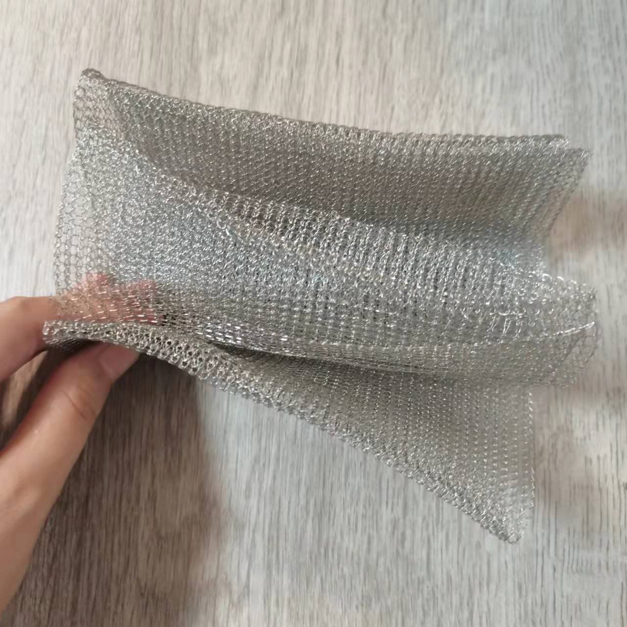 TIANYIN customized High Quality Knitted Stainless Steel Chain Link Mesh Wire Mesh For Gas And Liquid Separation System