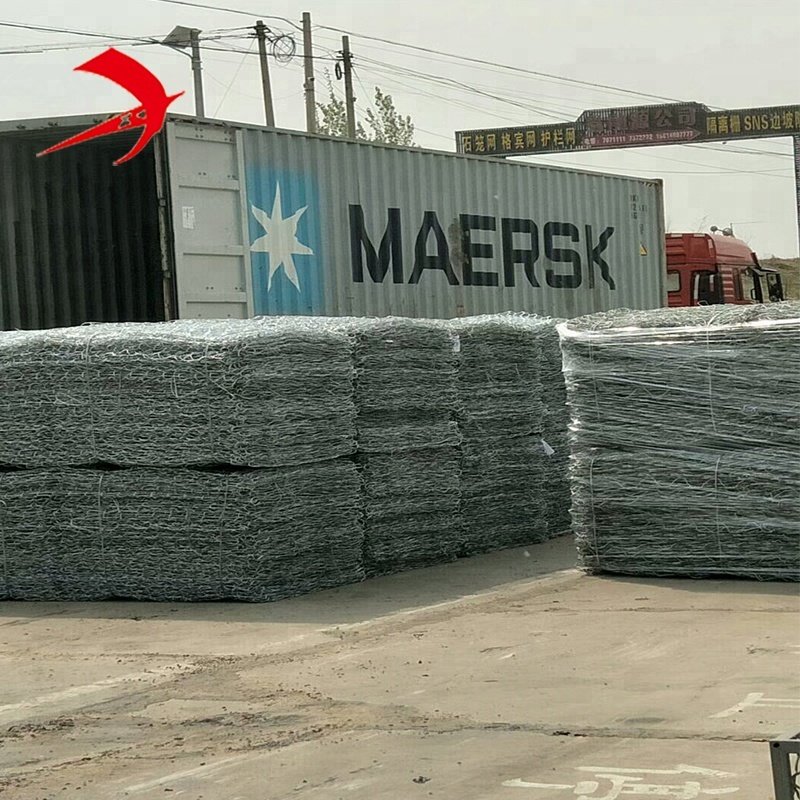 Hot Sale Heavy Zinc Coated Galvanized Steel Gabion Baskets / Gabion Box Wire Fencing