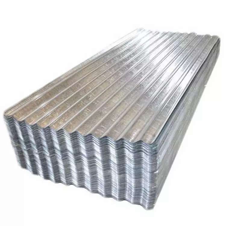 Gi Aluzinc Corrugated Galvanized Steel Sheets CRC Color Painted Roof Panel Steel Roofing Sheet