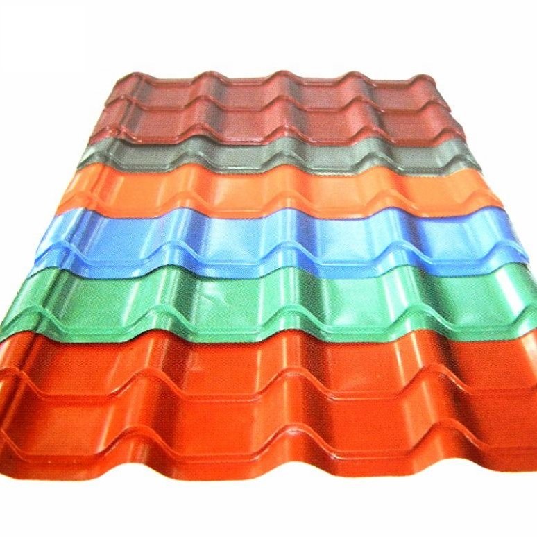 Gi Aluzinc Corrugated Galvanized Steel Sheets CRC Color Painted Roof Panel Steel Roofing Sheet