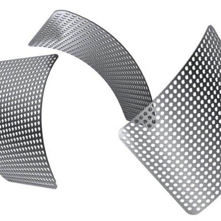 aluminum Filter Mesh Perforated Metal / Punched Hole Metal Sheet / Iron Plate Punched Metal Mesh