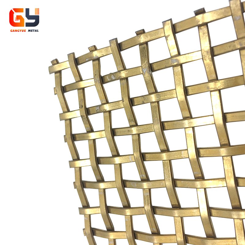 Woven Steel Wire Crimped Mesh Plain Weave/Twill Weave Stainless Steel Crimped Wire Mesh
