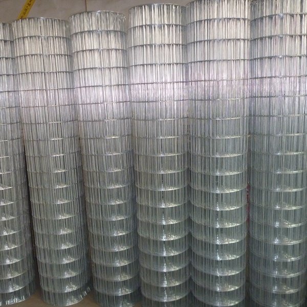 Electrowelded galvanized steel wire mesh 1.90mm, 75x50mm 25meters long