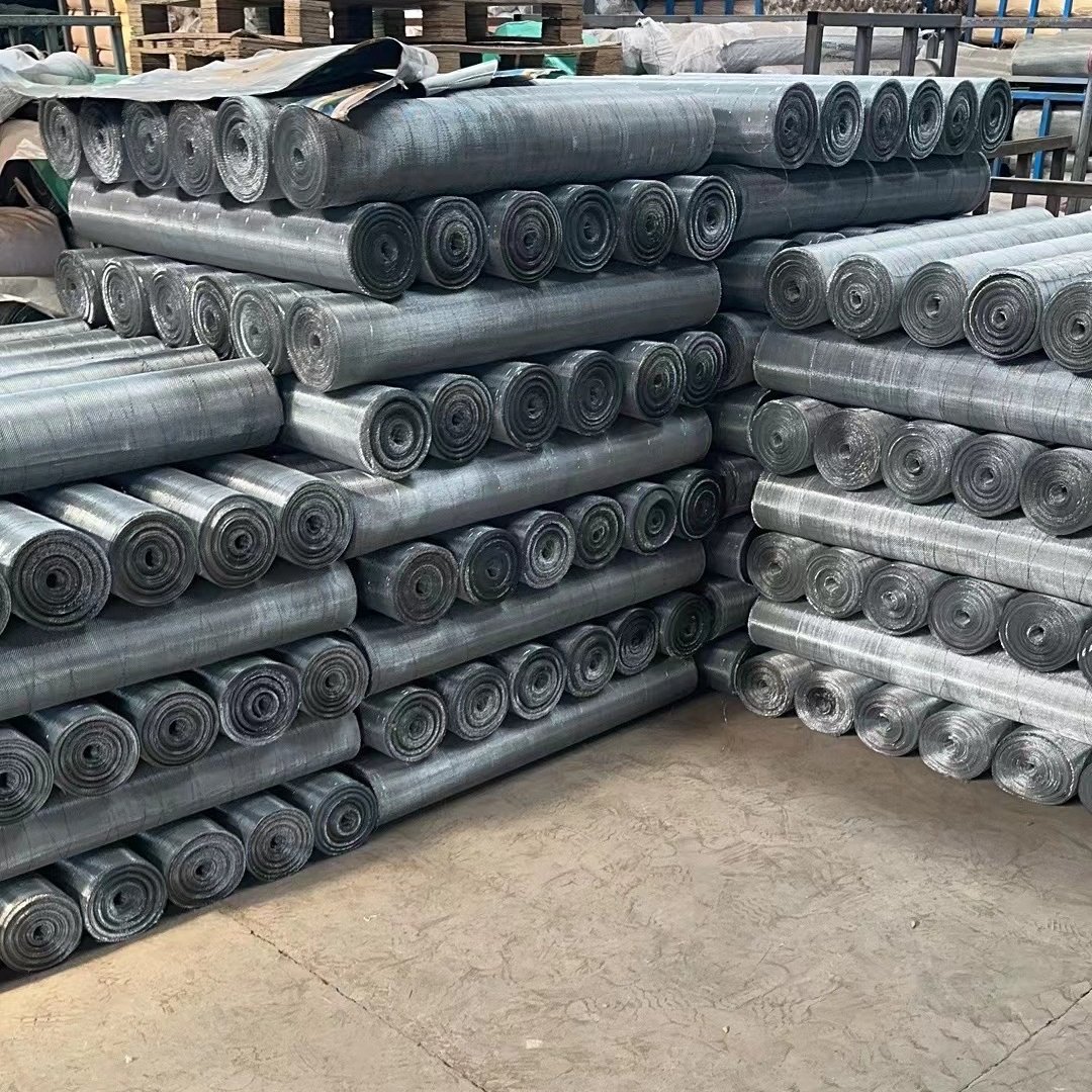 Fine mesh mosquito netting galvanized steel wire weaved mesh suppliers