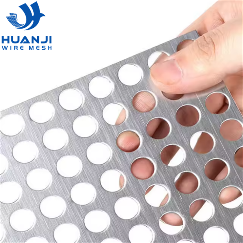 Round Hole Size 0.5 mm perforated metal for ceiling Customized Stainless Steel aluminum Galvanized perforated metal